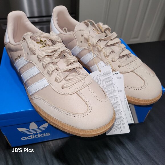 Adidas Originals Samba OG W Wonder Taupe Women IE6523 Women’s Size 7.5 Sneakers - Picture 6 of 15